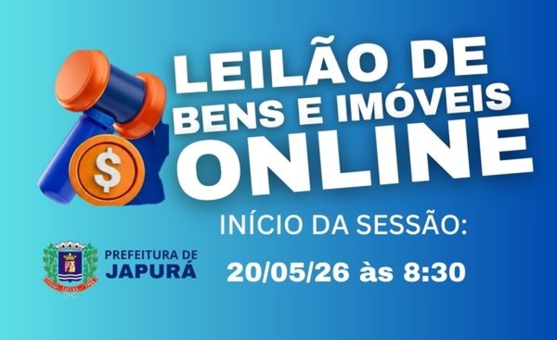 Leilão de bens e imóveis