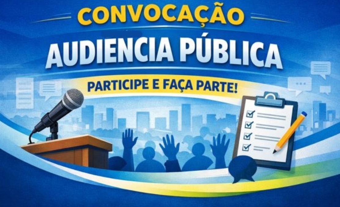 Convocação Audiência Pública - 1º Quadrimestre 2026 - Saúde