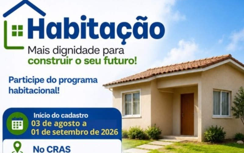 Habitação mais dignidade para construir seu futuro