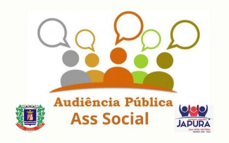Convocação Audiência Pública Secretaria Municipal de Ass. Social 
