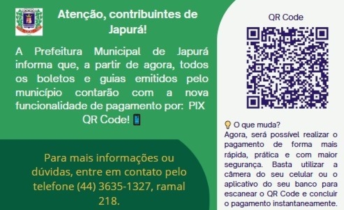 Atenção Contribuintes