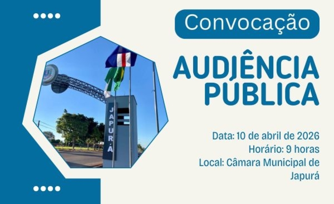 Convocação Audiência Pública 