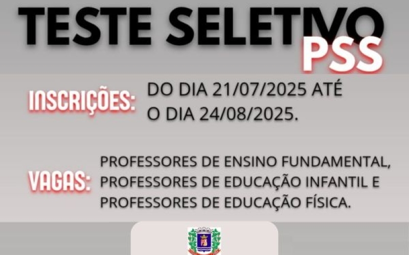 Teste Seletivo PSS